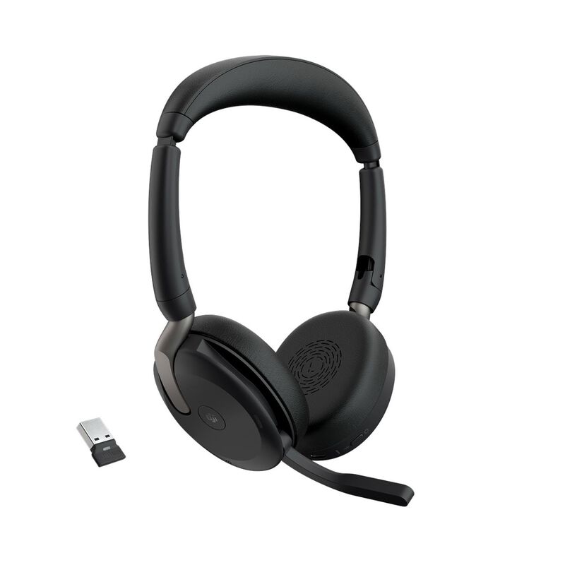 Auriculares Est&eacute;reo Inal&aacute;mbricos Jabra Evolve2 ... image number null