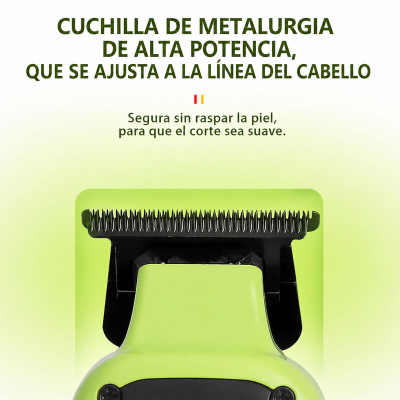 Kemei 1863 Trimmer Profesional Inal&aacute;mbrica Con ... image number null