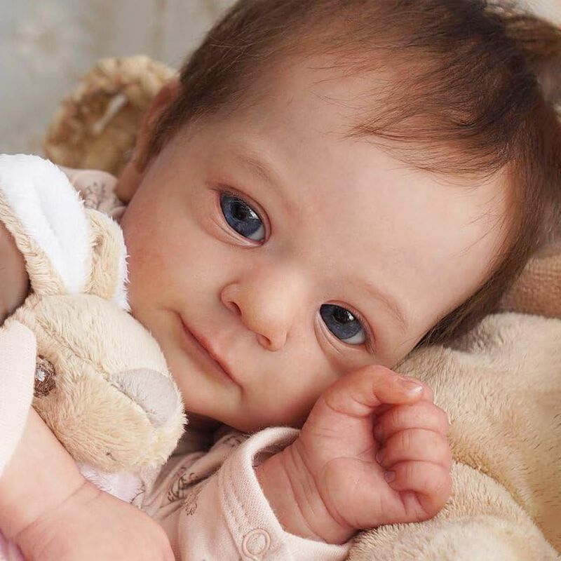 Mu&ntilde;eca Reborn Myrebaby Claire De 17 Pulgadas Co... image number null