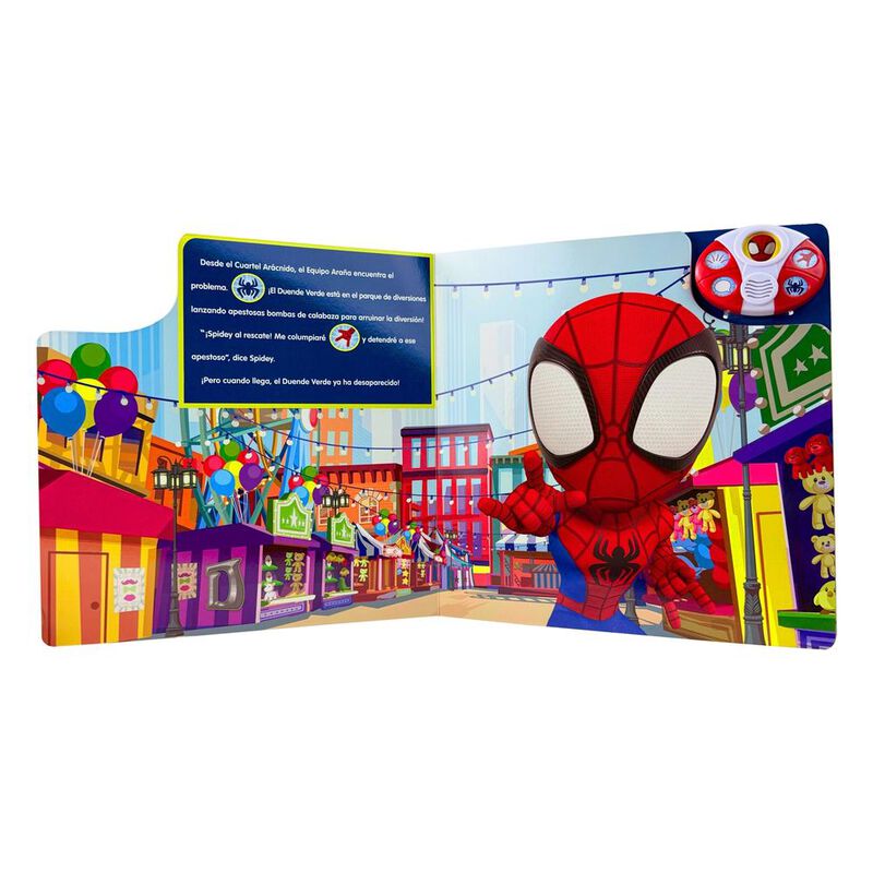 Libro con pulsera y 5 sonidos &iexcl;Vamos telara&ntilde;as!... image number null