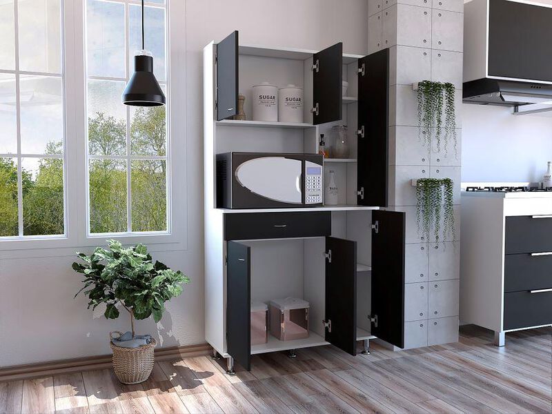 Alacena Huzy Wengue y Blanco image number null
