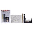 Kit De Ojos Mac Snowtrance Para Mujer Con D&uacute;o De Sombras De Ojos, M&aacute;scara