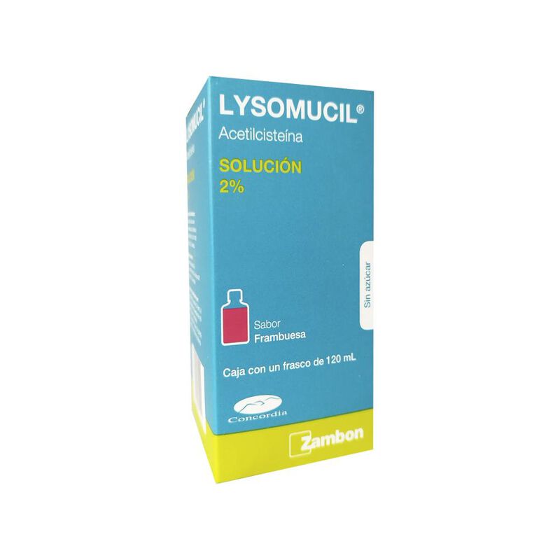 Lysomucil Frambuesa 2 % 120 Mililitro image number null