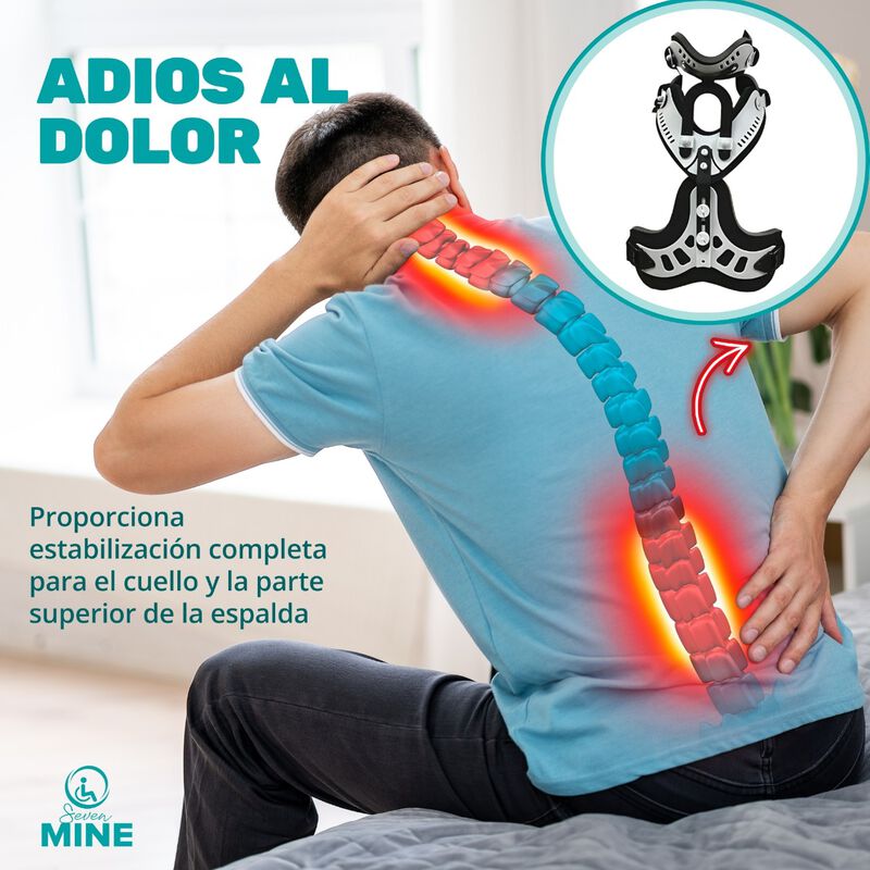 Collarín Con Apoyo De Ortesis Cervical Tipo Min... image number null