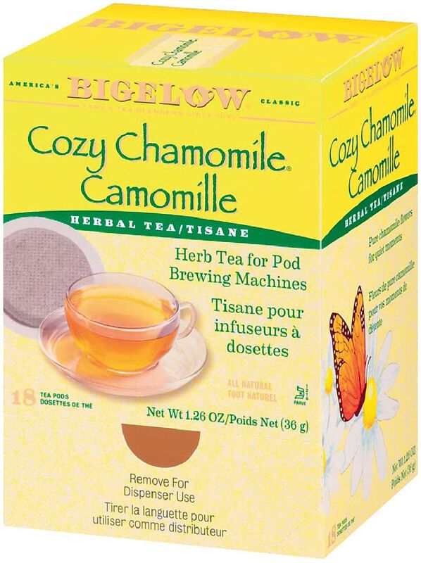 C&aacute;psulas De T&eacute; Bigelow 36 g Manzanilla Cozy &ndash; 1... image number null