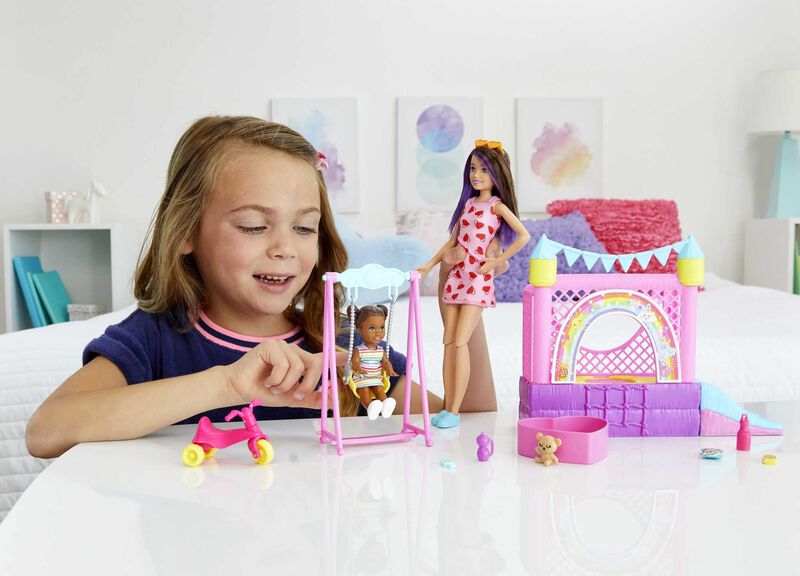 Set De Juego Barbie Skipper Babysitters Inc Con... image number null