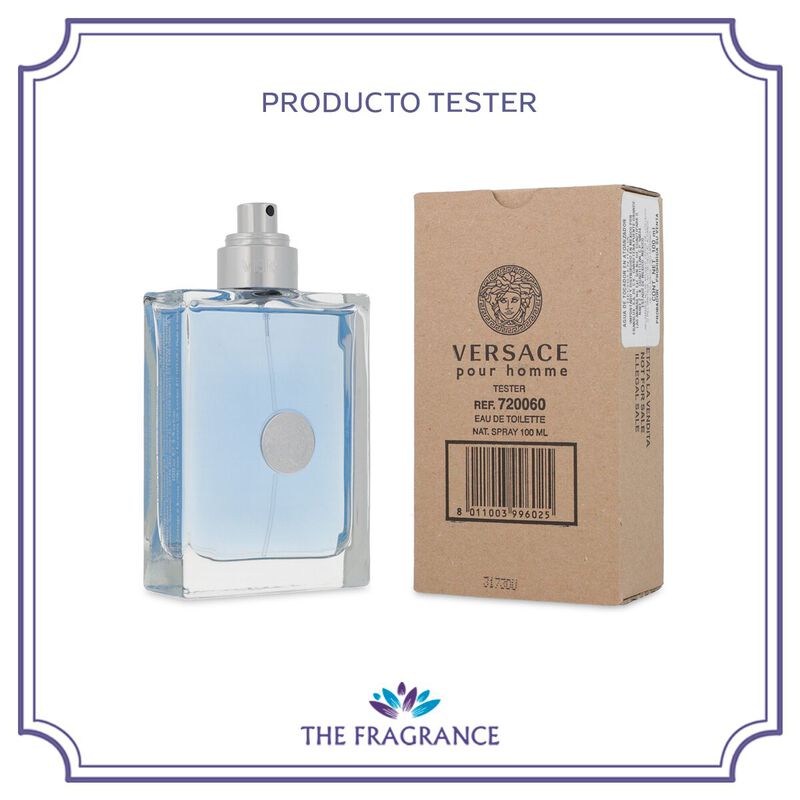 Tester Versace Pour Homme 100ml Edt Spray image number null