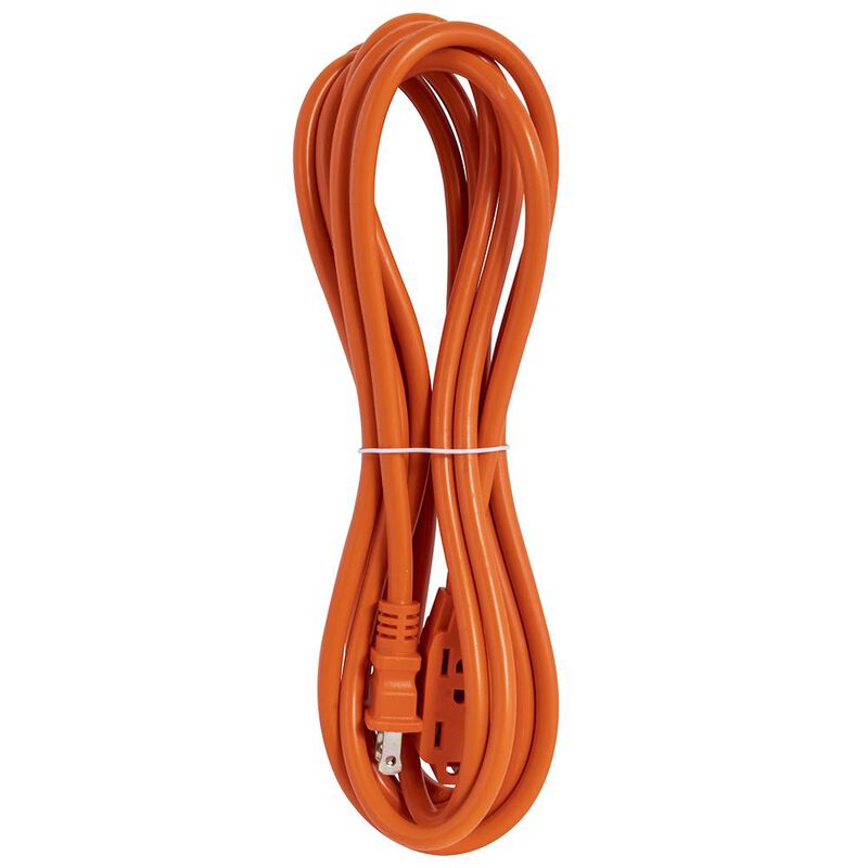 Extensión de Uso Rudo Naranja Clavija Recta 8m ... image number null
