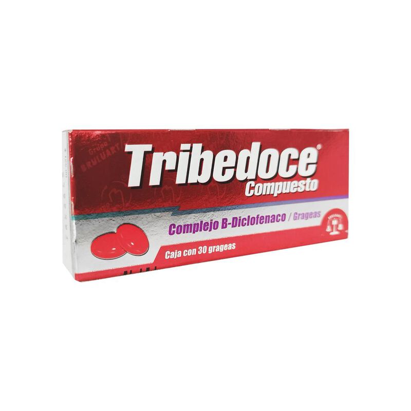Tribedoce Comp 50/50/50/1 Mg 30 Grageas image number null