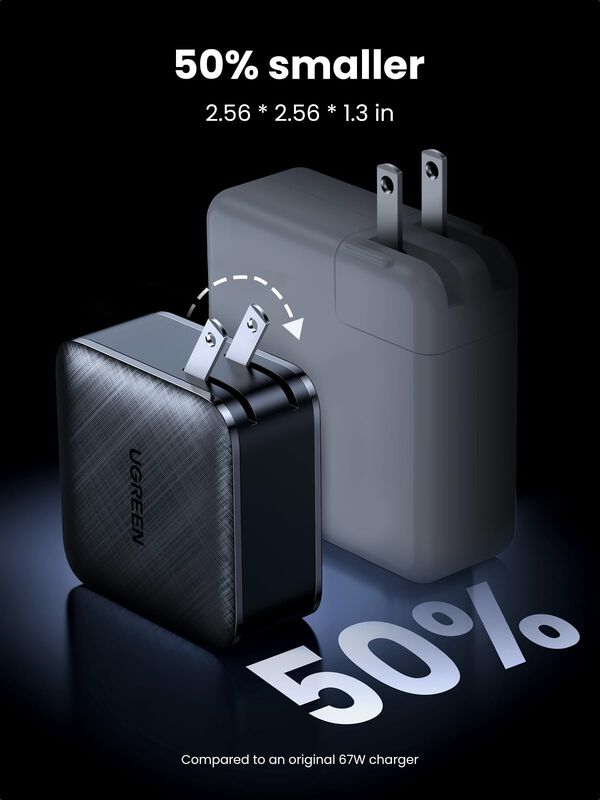 Cargador Ugreen Usb C De 65 W, 4 Puertos Gan Pd... image number null