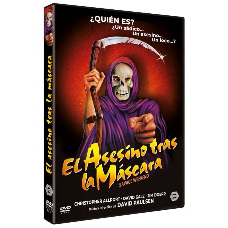 El Asesino Tras La M&aacute;scara Dvd 1979 Savage Week... image number null