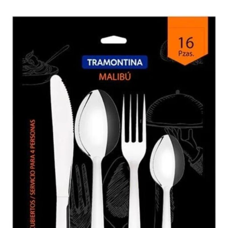 Juego de Cubiertos Tramontina 32200/206 Malib&uacute; ... image number null