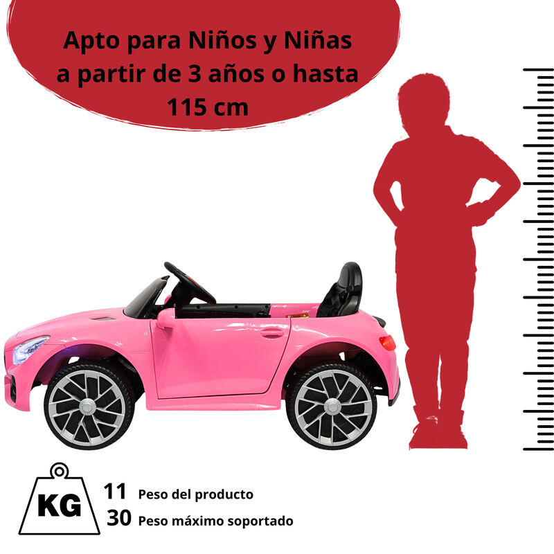 Montable Electrico para Ni&ntilde;os Mini Coche Blueto... image number null