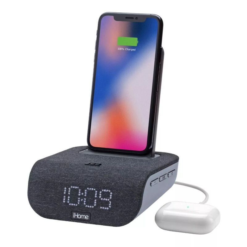 Despertador Bocina Bluetooth Carga Inalámbrica ... image number null