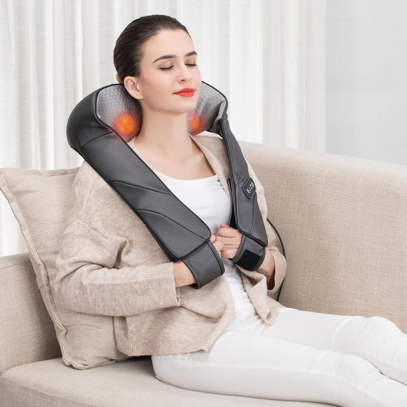 Masajeador Para Cuello y Hombros Shiatsu con Ca... image number null