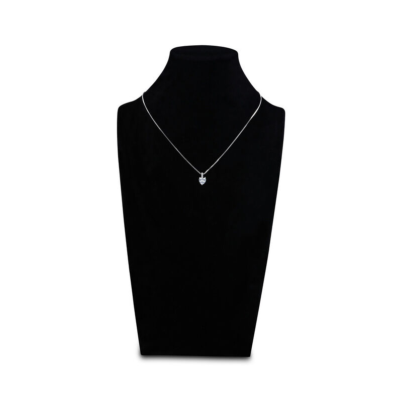 Juego De Anillo Aretes Y Dije De Corazon Con Ca... image number null