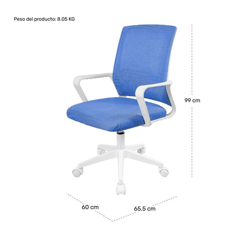 Silla Oficina Ajustable Ejecutiva Ergonomica Es... image number null
