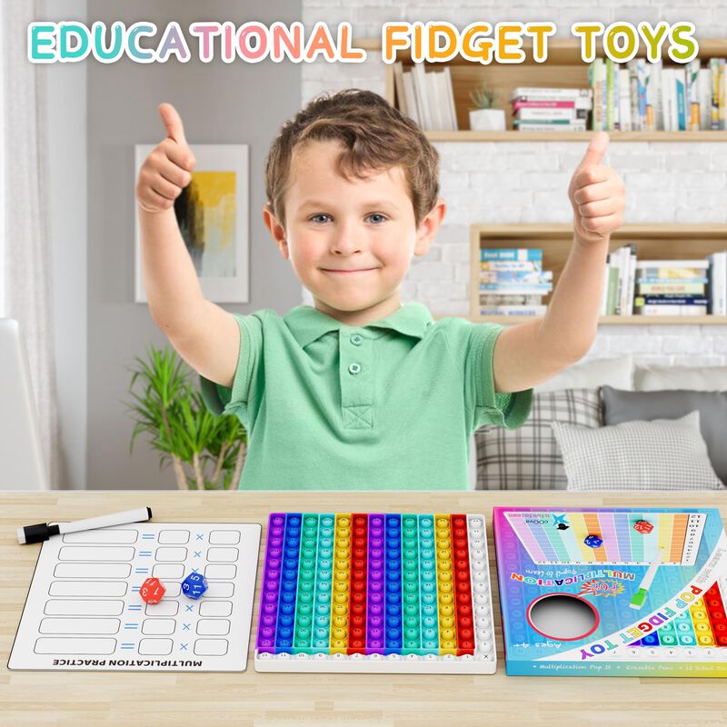 Tabla De Multiplicar Pop It Math Game Coova Par... image number null
