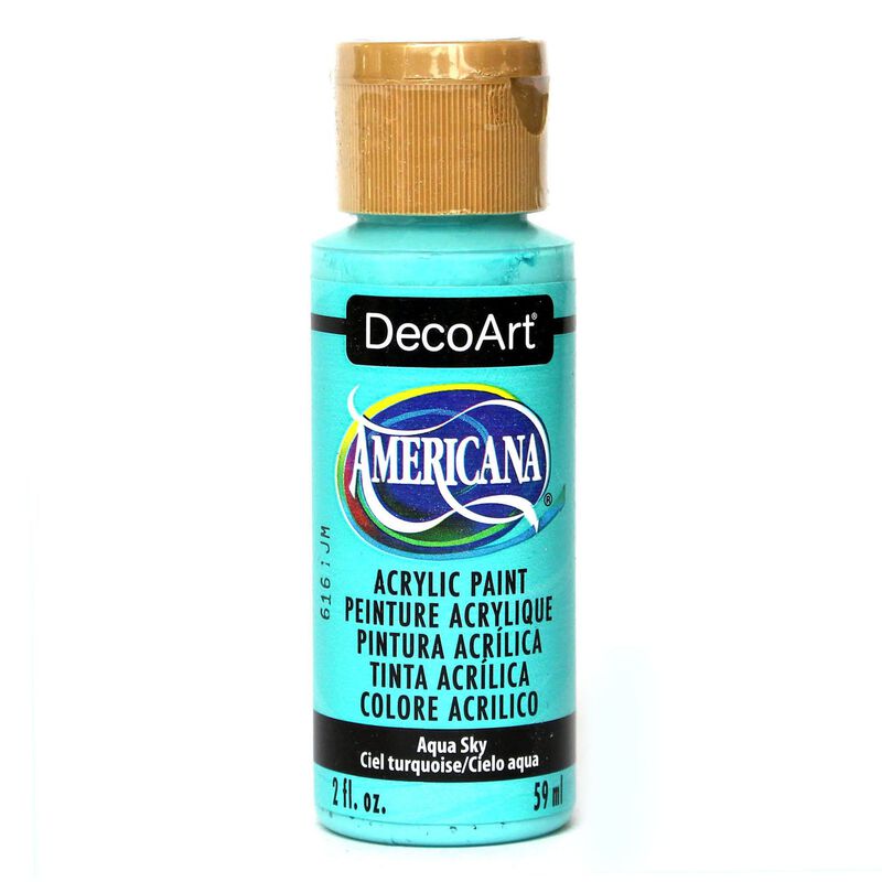 Pintura Acr&iacute;lica Decoart Americana 59 ml Aqua S... image number null