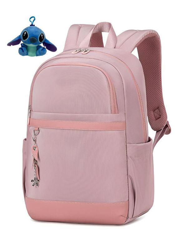 Mochila Escolar Pink Brule image number null