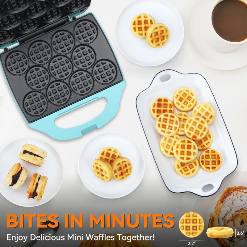Friend Baker, Mini Wafflera De Bocados Para Ni&ntilde;... image number null