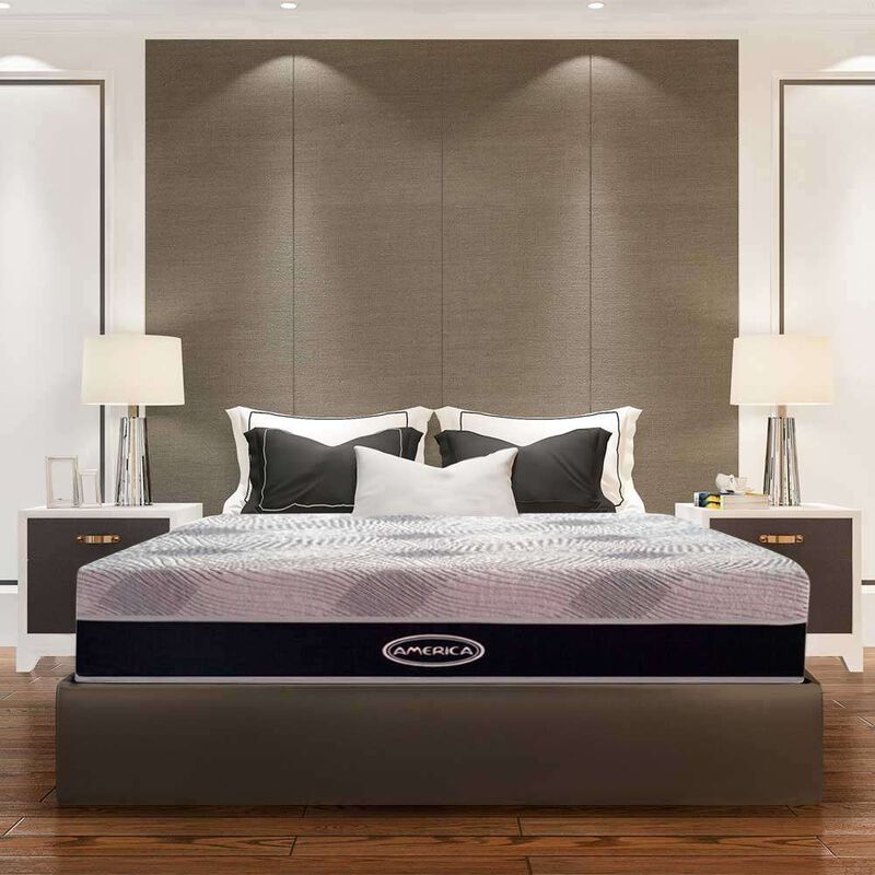 Colch&oacute;n en Caja Am&eacute;rica Queen Size Plus Medio image number null