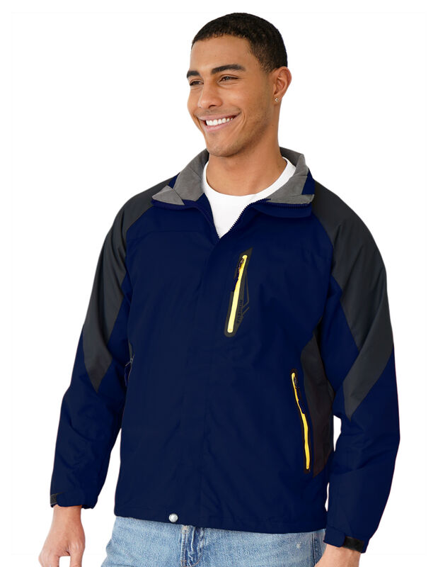 Chamarra Unisex Impermeable Gorro Desmontable D... image number null