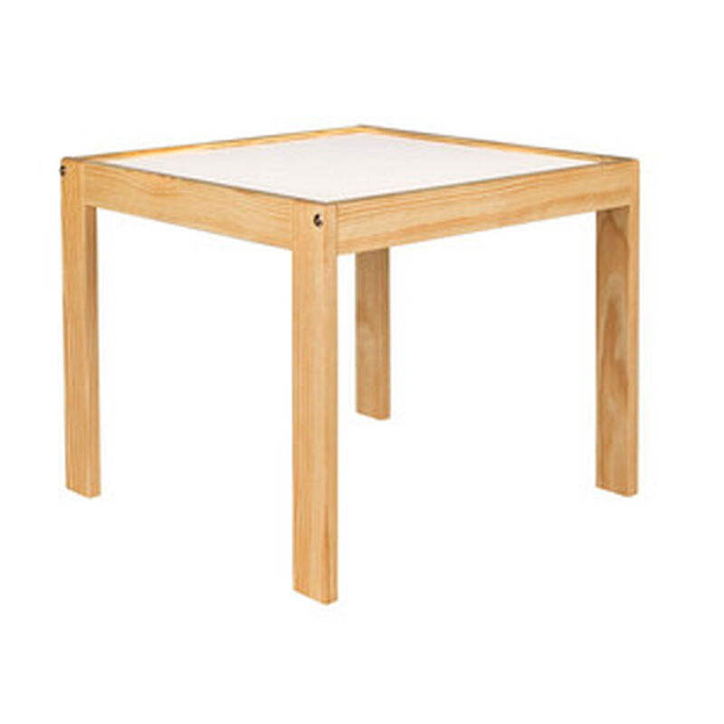 Mesa Infantil de Madera Estilo Nórdico-Blanco image number null