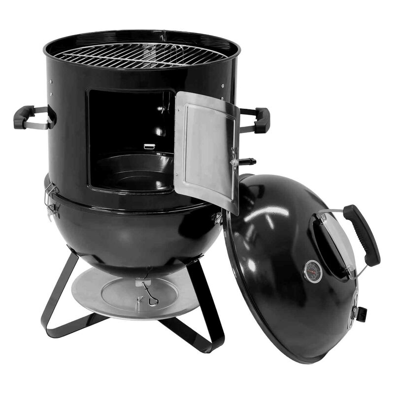 Asador Ahumador Tipo Bala 2 En 1 Carbon 2 Parri... image number null