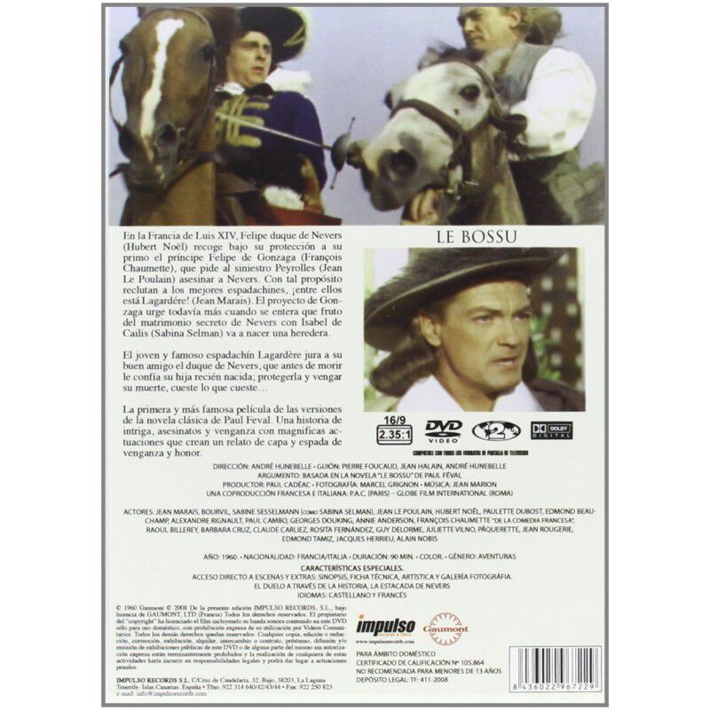 El Jorobado [dvd.] image number null