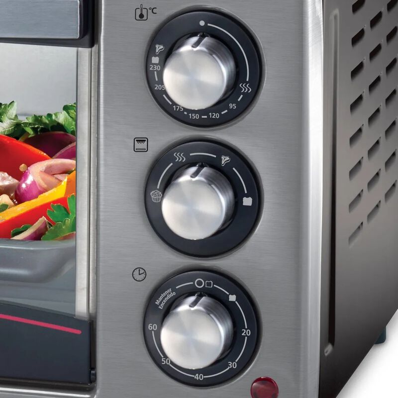 Horno Tostador Oster 15 Litros 4 Funciones Gris image number null