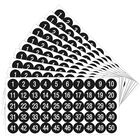 Pegatinas de n&uacute;meros Outus 1-50 2,5 cm 10 hojas