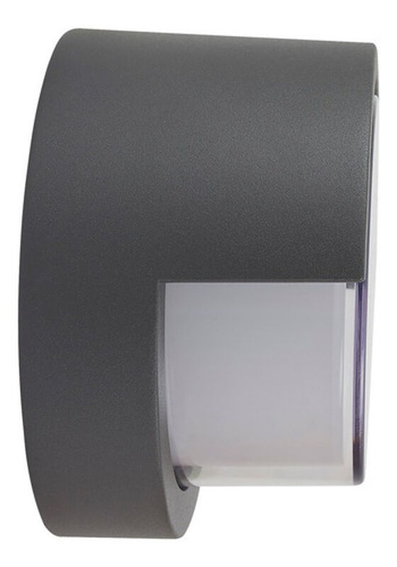 Lampara Muro Led Exterior Gris 15w Luz Suave C&aacute;... image number null