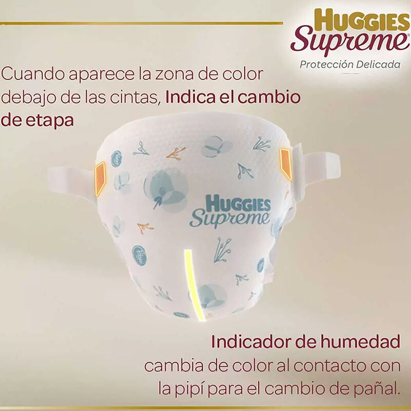 Pa&ntilde;ales Huggies Supreme Etapa 3 Unisex 120pz image number null