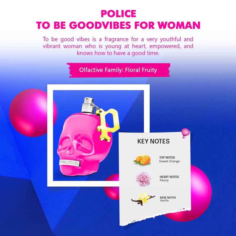 Perfume Police To Be Good Vibes Edt 125 Ml Para... image number null