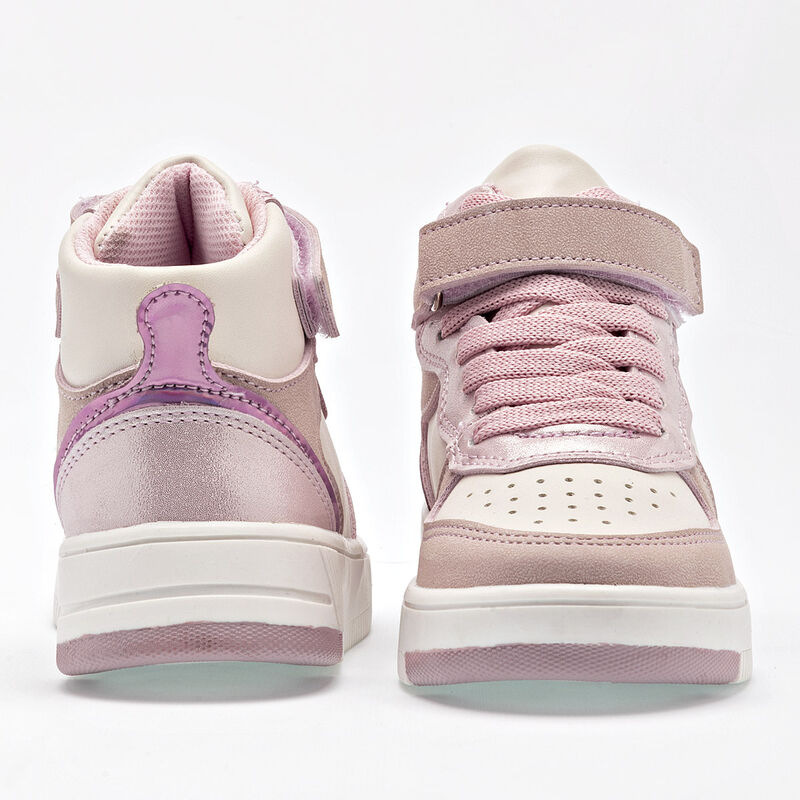 Phantom Kids Tenis urbano para ni&ntilde;a latte rosa image number null