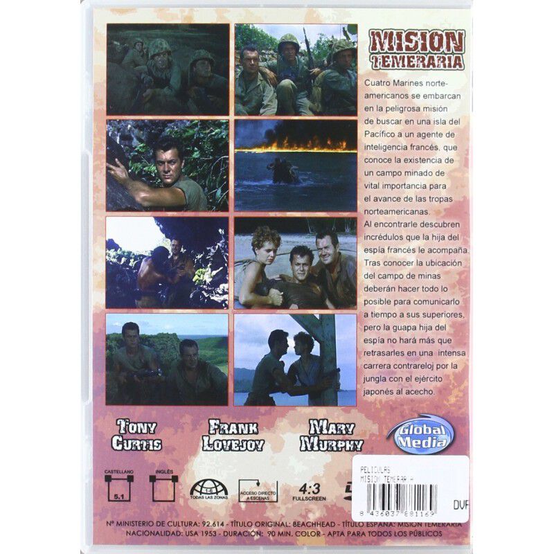Misi&oacute;n Temeraria [dvd] image number null