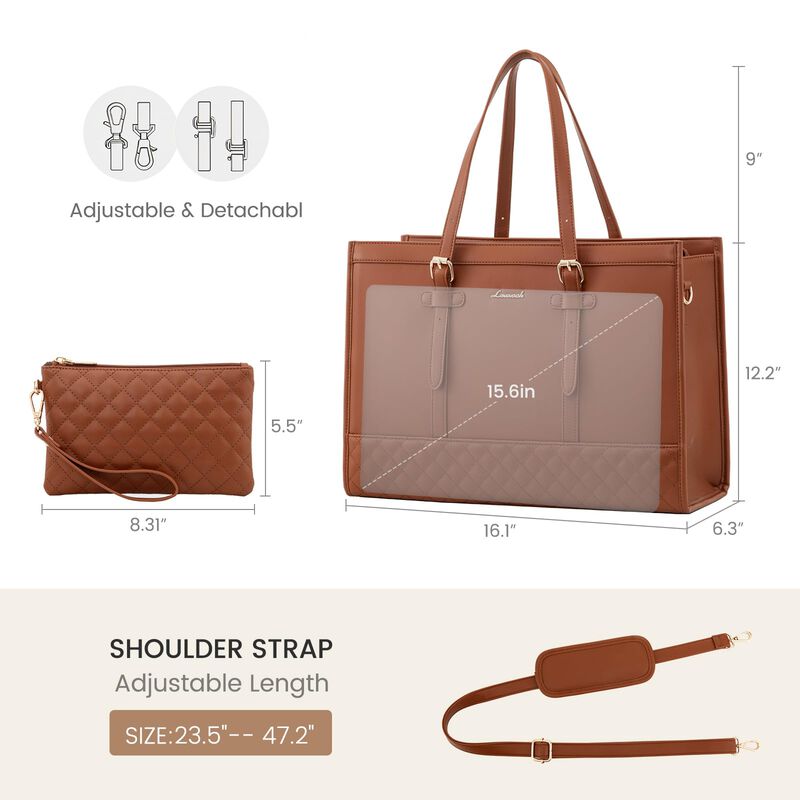 Bolsa Para Port&aacute;til Lovevook Para Mujer De 15.6... image number null