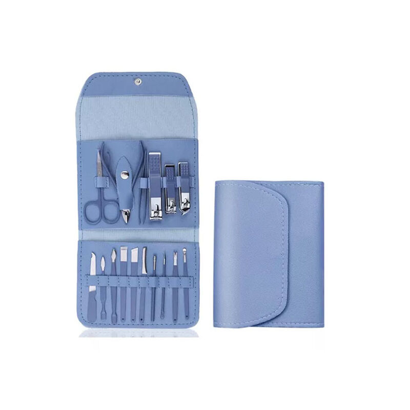 Set de corta uñas acero inoxidable cartera image number null
