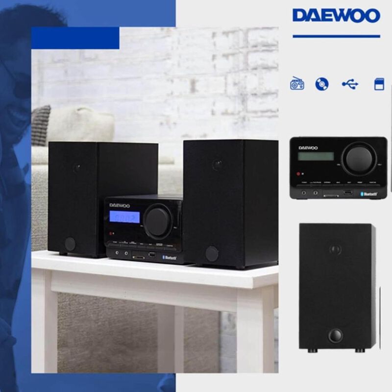 Minicomponente Daewoo DW800 BT Alcance 10m FM R... image number null