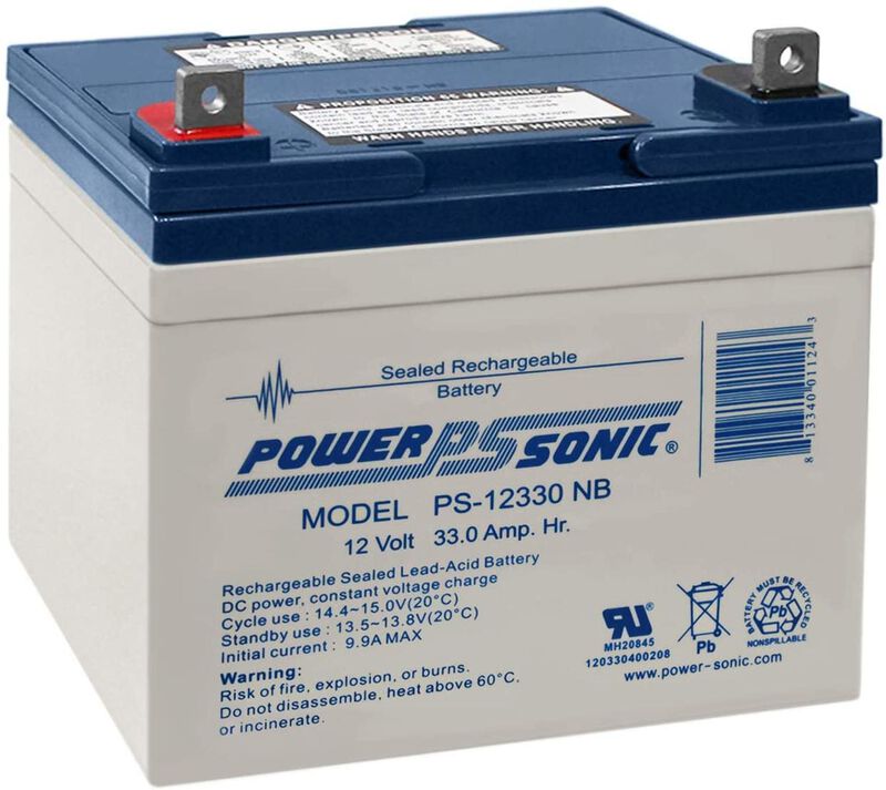 Bateria Respaldo Power Sonic Ps-12330 Nb 12v 33... image number null