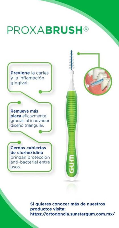 Gum Cepillo Interdental De Ortodoncia 1.1 Ml 6 ... image number null