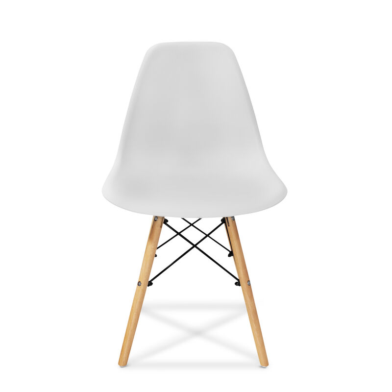 Set de 4 Sillas Modernas Para Comedor y Sala Mi... image number null