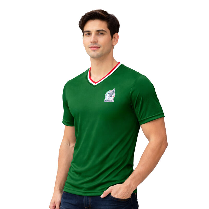 Playera Selecci&oacute;n Mexicana Estampada Cuello V H... image number null
