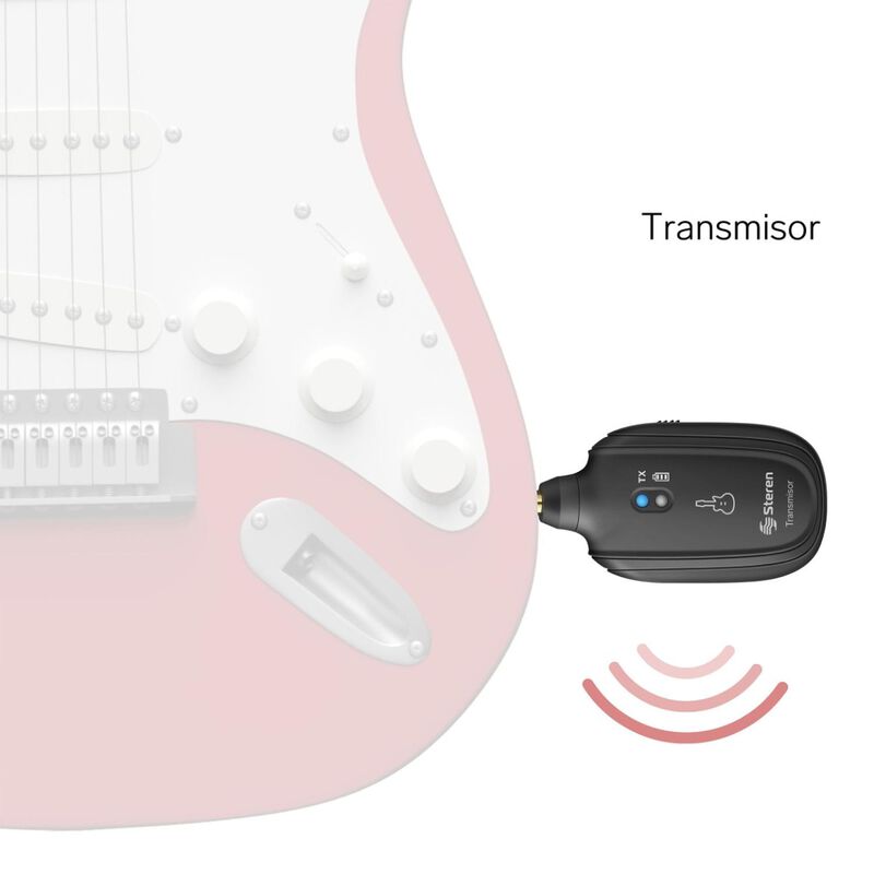 Transmisor Inal&aacute;mbrico De Audio, Para Instrumen... image number null