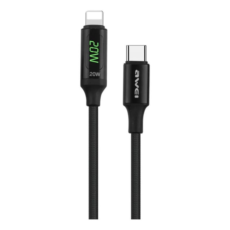 Awei Cl-123l Cable De Carga Tipo Usb/tipo C (ni... image number null
