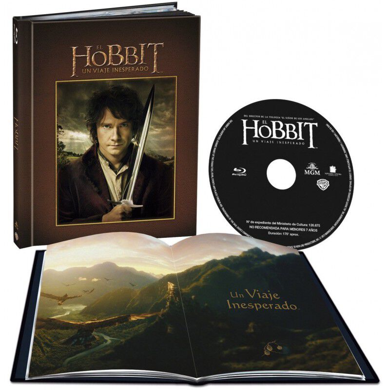 El Hobbit: Un Viaje Inesperado (digibook) [blu-... image number null