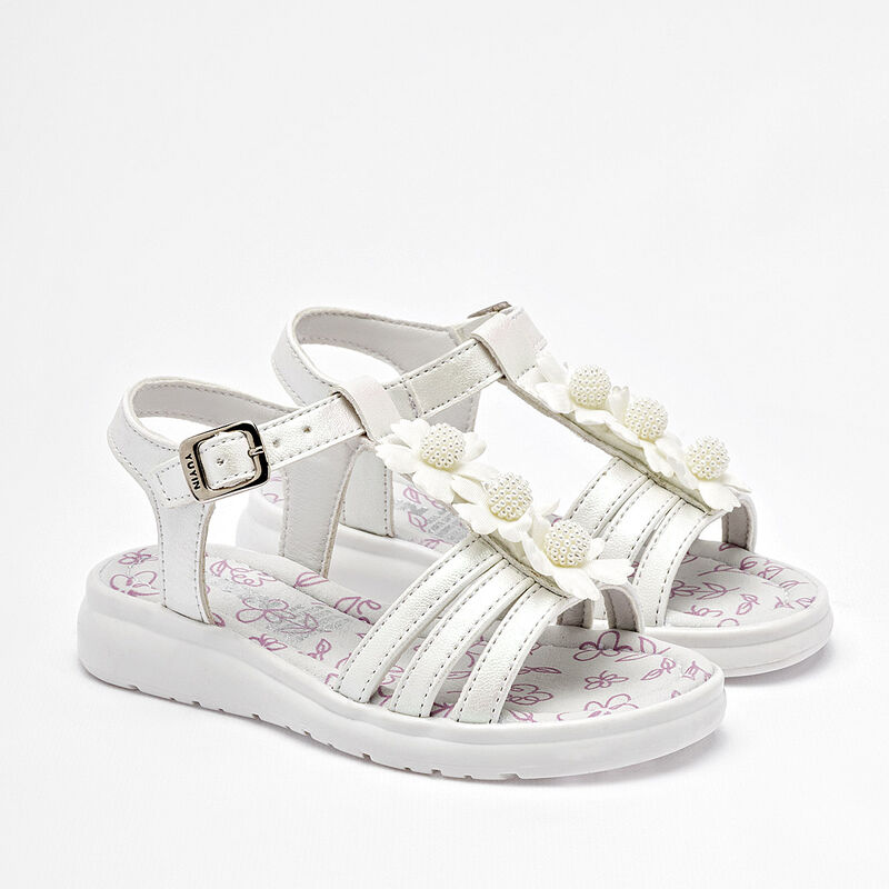 Yuyin sandalia para beb&eacute; blanco cod 140871-C image number null