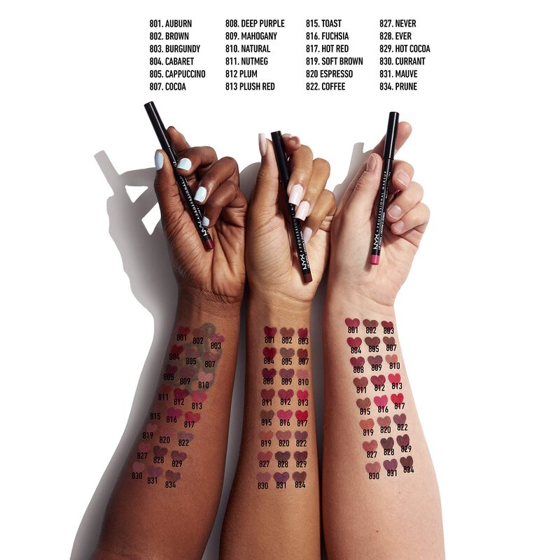 Delineador De Labios Nyx Professional Makeup Sl... image number null