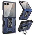 Funda Vego para Samsung Galaxy Z Flip 8 Azul con Protector de Pantalla